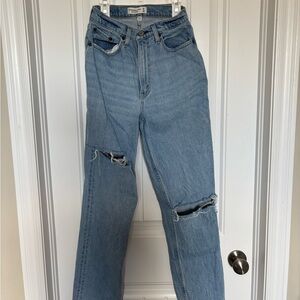 ABERCROMBIE Curve Love Jeans